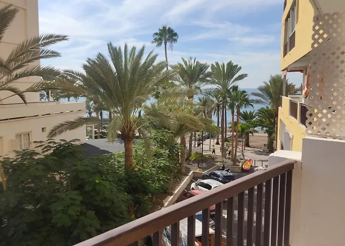 公寓 Apartamento Estudio En Los Cristianos Edificio Guayero