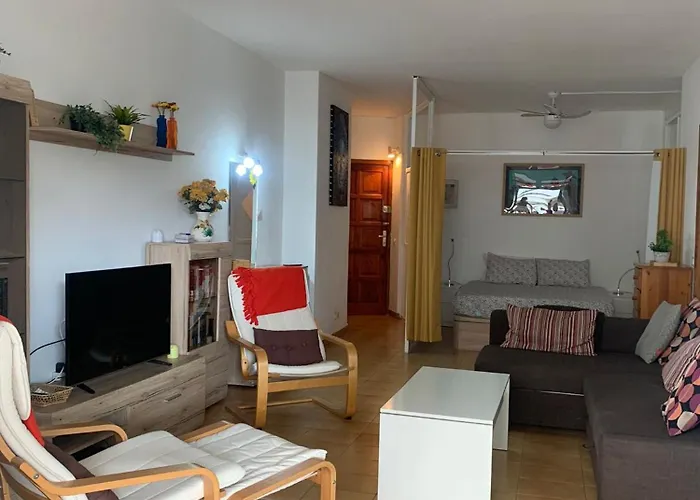 Apartamento Estudio En Los Cristianos Edificio Guayero