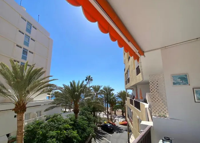 公寓 Apartamento Estudio En Los Cristianos Edificio Guayero
